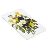 Pansies en Viooltjes Vintage Kunst Magneet (Rechterzijde)