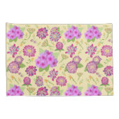 Pansies Floral Design paar standaard Kussenslopen (Achterkant-Rechts)