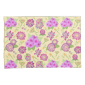 Pansies Floral Design paar standaard Kussenslopen (Voorkant-Rechts)