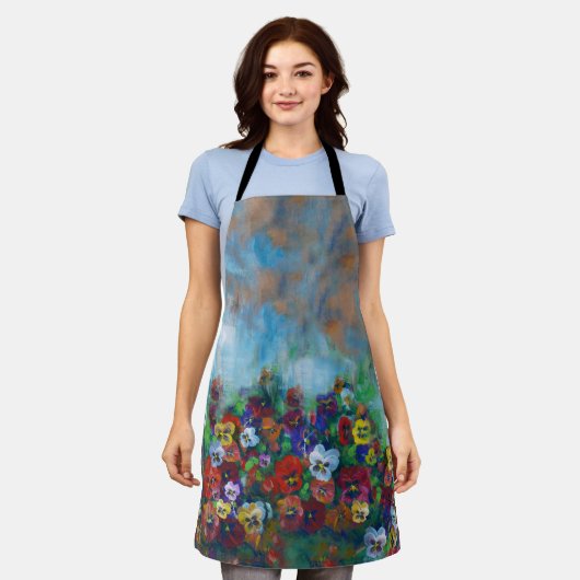 Pansies for you schort (Gedragen)