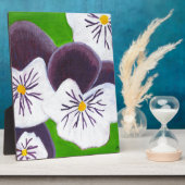 Pansies Fotoplaat (Zijkant)