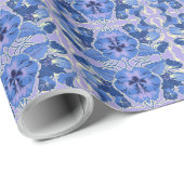 Pansies Gift Wrap Cadeaupapier (Rol Hoek)