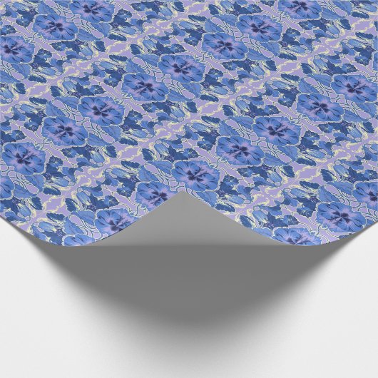  Pansies Gift Wrap Cadeaupapier (Hoek)