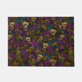 Pansies [gold] Door mat rug (Voorkant)
