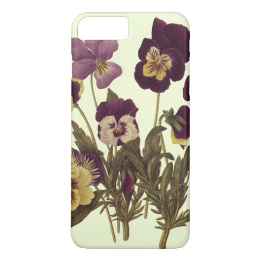 Pansies in Bloom, Floral Garden Flowers Case-Mate iPhone Case (Achterkant)