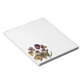 Pansies in Bloom, Floral Garden Flowers Notitieblok (Schuin)