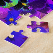 Pansies Jigzaag Puzzle Legpuzzel (Zijkant)