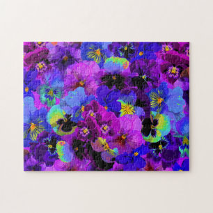 Pansies Jigzaag Puzzle Legpuzzel
