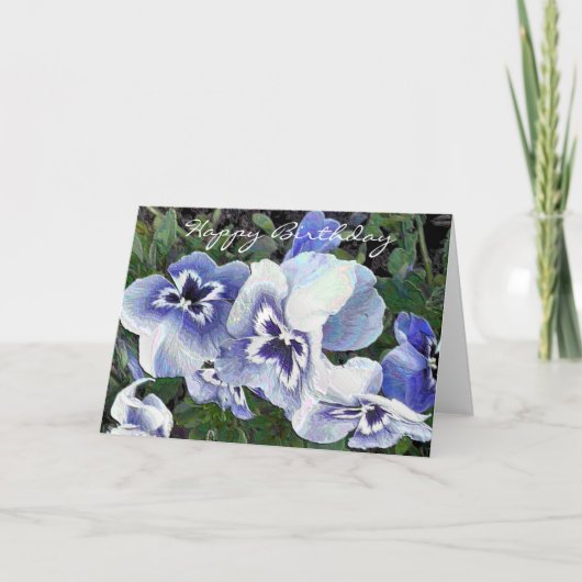 PANSIES KAART (Voorkant)