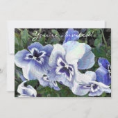 PANSIES KAART (Voorkant)