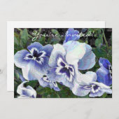 PANSIES KAART (Voorkant / Achterkant)