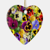  Pansies Keramisch Ornament (Rechts)