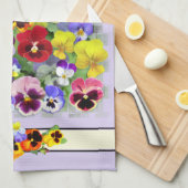  Pansies Keukenhanddoeken (Quarter Fold)