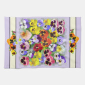  Pansies Keukenhanddoeken (Horizontaal)