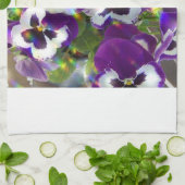 Pansies Kitchen Towel Theedoek (Gevouwen)