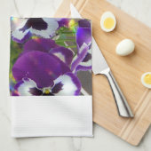 Pansies Kitchen Towel Theedoek (Quarter Fold)