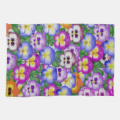 Pansies Kitchen Towel Theedoek (Horizontaal)