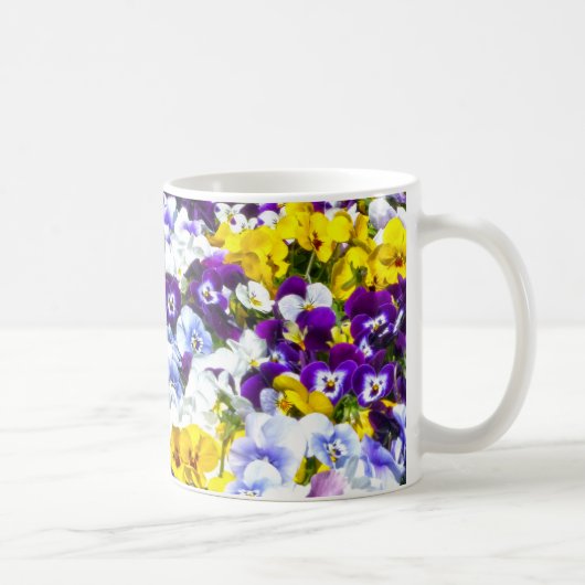 Pansies koffie-Mok Koffiemok (Rechts)