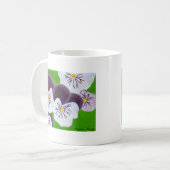 Pansies Koffiemok (Voorkant links)