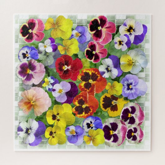 Pansies Legpuzzel (Horizontaal)