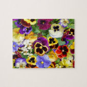  Pansies Legpuzzel (Horizontaal)