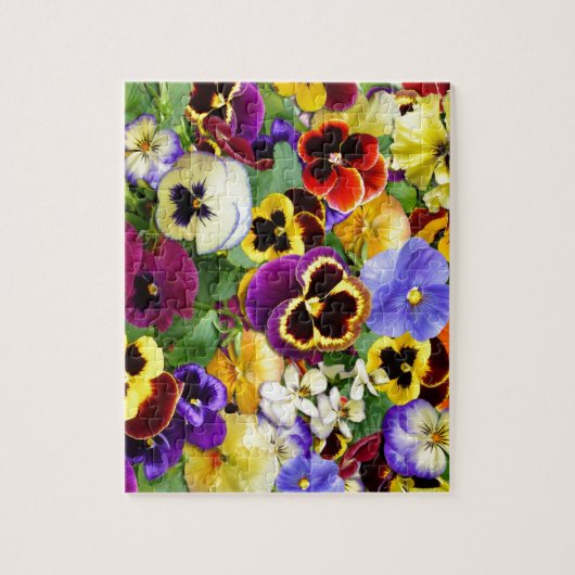  Pansies Legpuzzel (Verticaal)