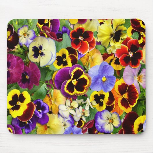  Pansies Muismat (Voorkant)