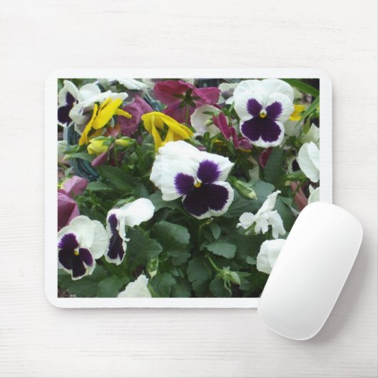 Pansies Muismat (Met muis)