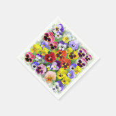 Pansies Napkin Servet (Hoek)