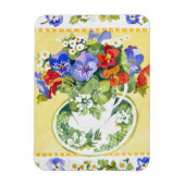 Pansies - nasturië 2013 magneet (Verticaal)