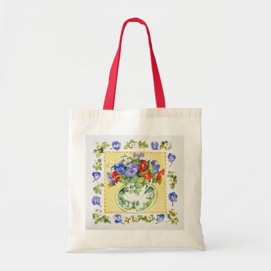 Pansies - nasturië 2013 tote bag (Voorkant)
