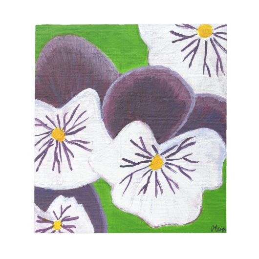 Pansies Notitieblok (Voorkant)