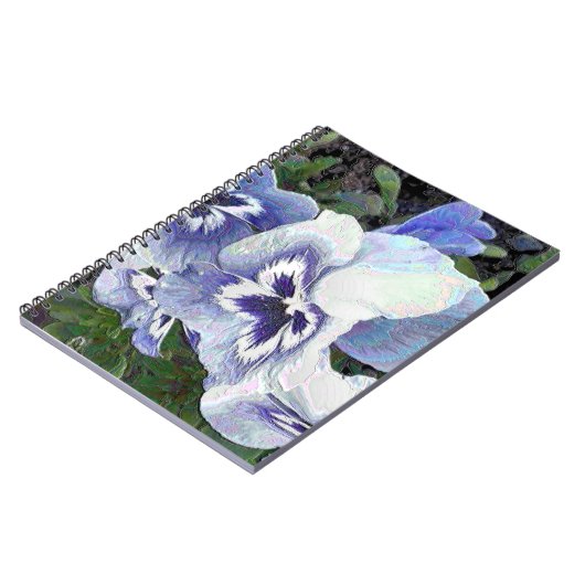 PANSIES NOTITIEBOEK (Linkerzijde)