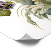 Pansies Pansy Flower Art Print Poster (Hoek)