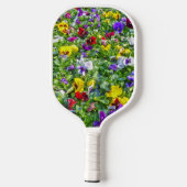 Pansies Pickleball Paddle (Achterkant)