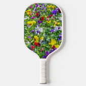 Pansies Pickleball Paddle (Voorkant)