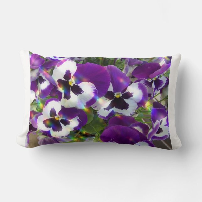 Pansies Pillow Kussen (Voorkant)