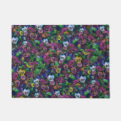 Pansies [pink] outdoor rug deurmat (Voorkant)