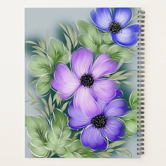 Pansies Planner (Achterkant)