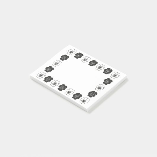 Pansies Post-it® Notes (Schuin)