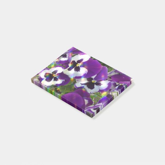 Pansies Post-it® Notes (Schuin)