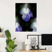 Pansies Poster (Thuiskantoor)
