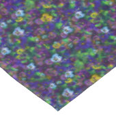 Pansies [purple] 60x104 Large cotton table cloth Tafelkleed (Gekanteld)