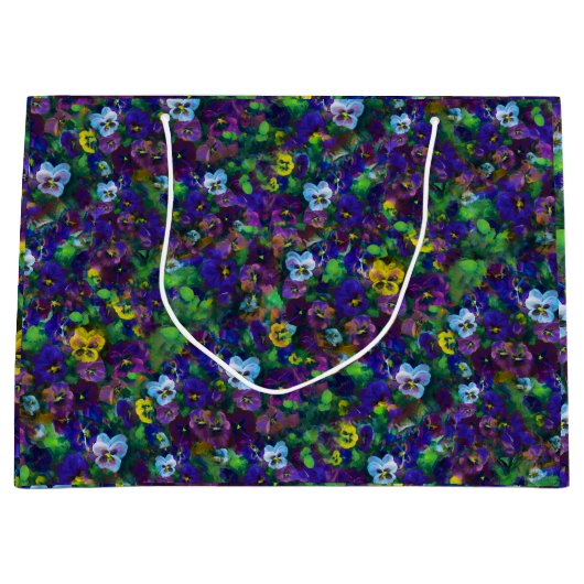 Pansies [purple] by Jason Street Groot Cadeauzakje (Voorkant)