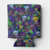 Pansies [purple edition] by Jason Street Blikjeskoeler (Achterkant)