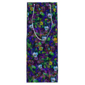 Pansies [purple] wine  wijn cadeautas (Achterkant)