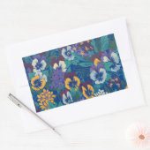 Pansies Rechthoekige Sticker (Envelop)