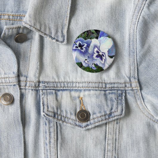 PANSIES RONDE BUTTON 5,7 CM (In situ)