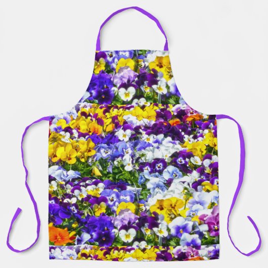 Pansies Schort (Voorkant)