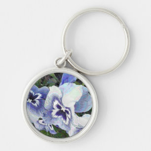 PANSIES SLEUTELHANGER